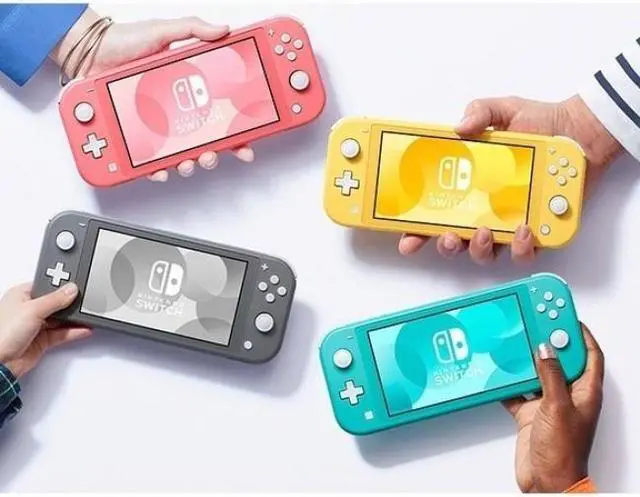 Alt view image 5 of 9 - Nintendo Switch Lite - Coral