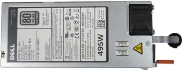 Alt view image 7 of 12 - Dell - Power supply - hot-plug / redundant (plug-in module) - 495 Watt