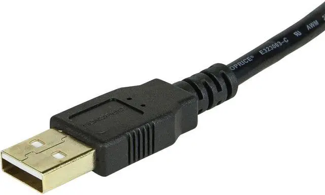 Alt view image 10 of 18 - Monoprice USB 2.0 Extension Cable - 6 Feet - Black | Type-A Male to USB Type-A Female, 28/24AWG, Gold Plated Connectors