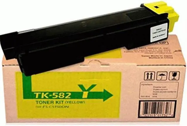Alt view image 7 of 8 - Kyocera Copystar TK582Y FS-C5150DN TK582Y Yellow Toner Yellow