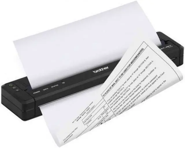 Alt view image 5 of 7 - Brother LB3854 Premium Fast Dry Writeable/Fingerprintable Continuous Fanfold Letter Size Stacks W/End Of Stack Red Stripe - 7 Year Archiveability 32 Individually Wrapped Stacks Of 50 Sheets For Use