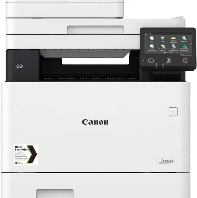 Alt view image 4 of 14 - Canon Color imageCLASS MF741Cdw Multifunction Wireless Duplex Laser Printer