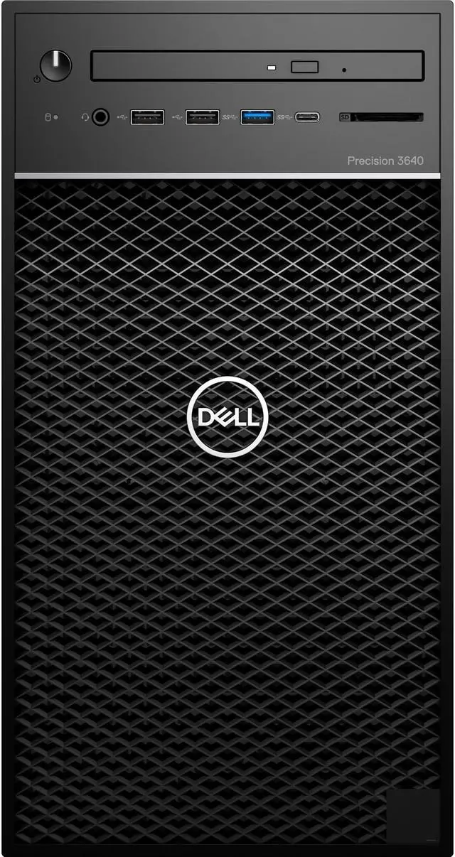 Alt view image 5 of 8 - Dell Precision 3640 Workstation Computer i7-10700 16GB 512GB SSD Windows 10 Pro