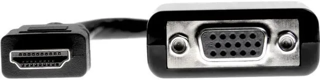 Alt view image 8 of 12 - 6FT HDMI TO VGA ADAPTER M/F BLK