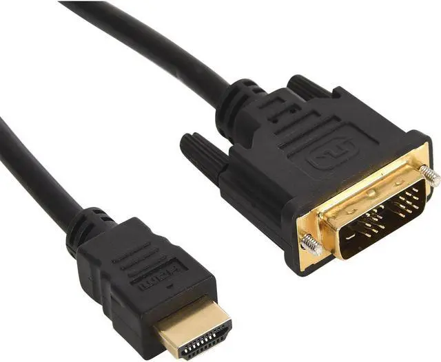 Alt view image 6 of 6 - 4Xem Hdmi To Dvi-D Cable 6Ft