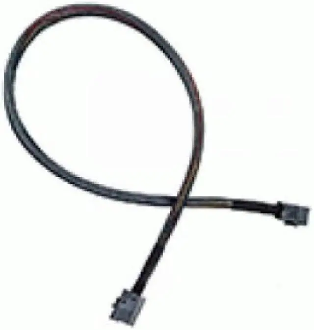 Alt view image 2 of 9 - Adaptec 2282100-R Adaptec Mini-SAS HD Data Transfer Cable - Mini-SAS HD - 3.28 ft - SFF-8643 Mini-SAS HD - SFF-8643 Mini-SAS HD