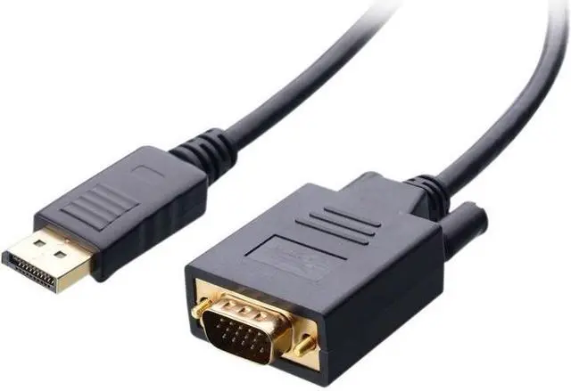 Alt view image 4 of 8 - 4XEM 15ft DisplayPort To VGA M/M Adapter Cable - 4XDPMVGAM15FT