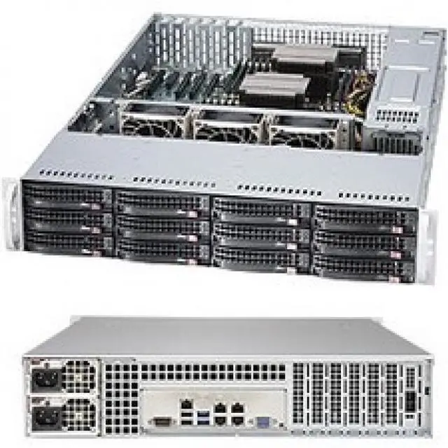 Alt view image 6 of 6 - Supermicro SuperServer 6028R-E1CR12N
