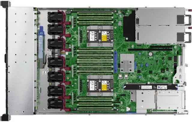 Alt view image 5 of 17 - Hpe Proliant Dl360 G10 1U Rack Server - 1 X Xeon Silver 4208 - 16 Gb Ram Hdd Ssd - Serial Ata/600 12Gb/S Sas Controller