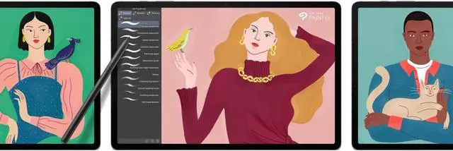 Alt view image 15 of 20 - Samsung Galaxy Tablet S7+ Mystic Black - 256 GB