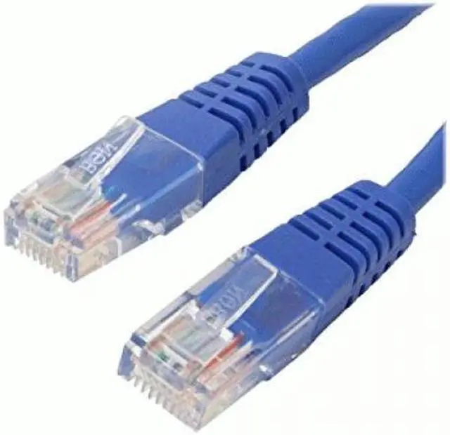 Alt view image 3 of 6 - 4XEM 4XC6PATCH50BL 50 ft. Cat 6 Blue Cat6 Blue Molded RJ45 UTP Patch Cable