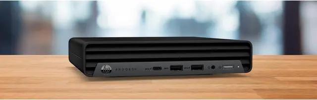 Alt view image 3 of 18 - HP Business Desktop ProDesk 600 G6 Desktop Computer - Intel Core i7 10th Gen i7-10700T Octa-core (8 Core) 2 GHz - 8 GB RAM DDR4 SDRAM - 256 GB SSD - Desktop Mini - Windows 10 Pro 64-bit - Intel UHD Gr