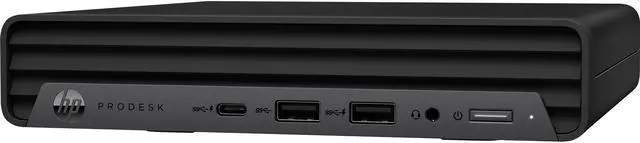 Alt view image 2 of 18 - HP Business Desktop ProDesk 600 G6 Desktop Computer - Intel Core i7 10th Gen i7-10700T Octa-core (8 Core) 2 GHz - 8 GB RAM DDR4 SDRAM - 256 GB SSD - Desktop Mini - Windows 10 Pro 64-bit - Intel UHD Gr