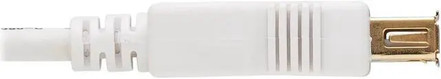 Alt view image 3 of 16 - Tripp Lite USB-A Antibacterial Extension Cable M/F USB 2.0 White 6' U024AB006WH