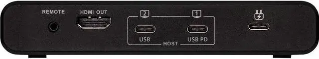 Alt view image 6 of 20 - USB C KVM DOCK 2PORT 4K HDMI