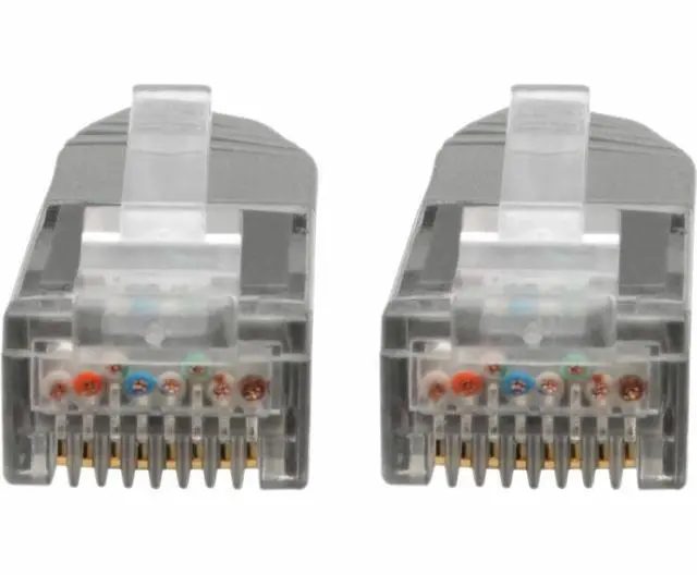Alt view image 9 of 11 - Tripp Lite Premium N200-001-GY RJ-45 Patch Network Cable