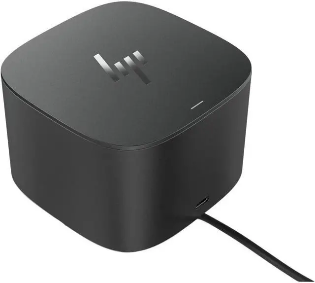 Alt view image 2 of 10 - HP Thunderbolt Dock 120W with HDMI Adapter 6HP48AAABL