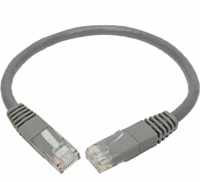 Alt view image 8 of 11 - Tripp Lite Premium N200-001-GY RJ-45 Patch Network Cable