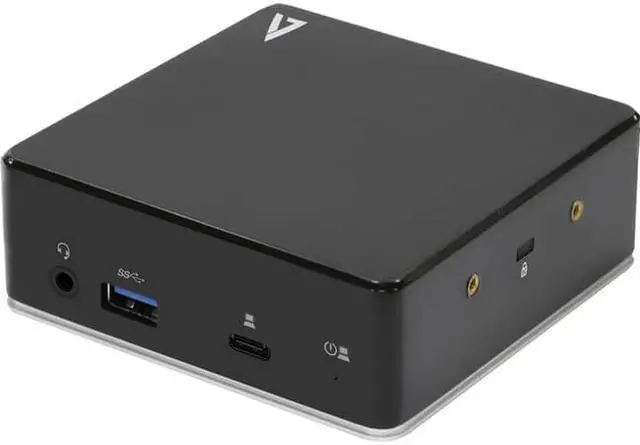 Alt view image 3 of 20 - V7 Universal USB-C Docking Station w/ Dual HDMI UCDDS1080P