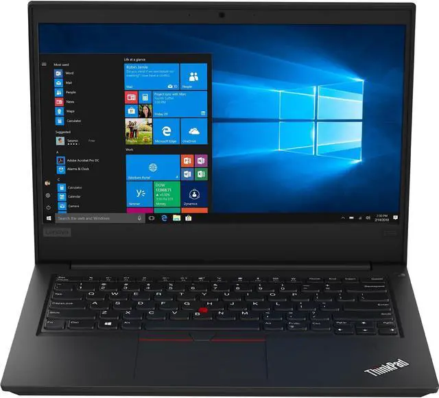 Alt view image 5 of 9 - Lenovo Laptop ThinkPad E495 AMD Ryzen 7 3700U 8GB Memory 256 GB SSD AMD Radeon RX Vega 10 14.0" Non-Touch Screen Windows 10 Pro 64-bit 20NE0001US
