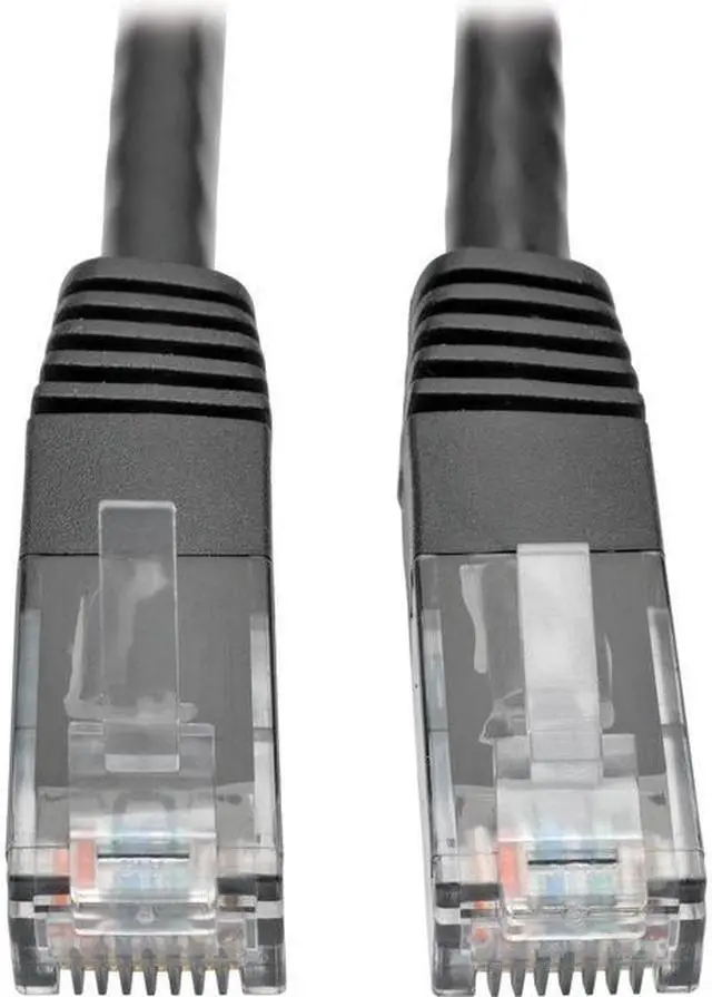 Alt view image 3 of 6 - Tripp Lite Premium N200-035-BK RJ-45 Patch Network Cable
