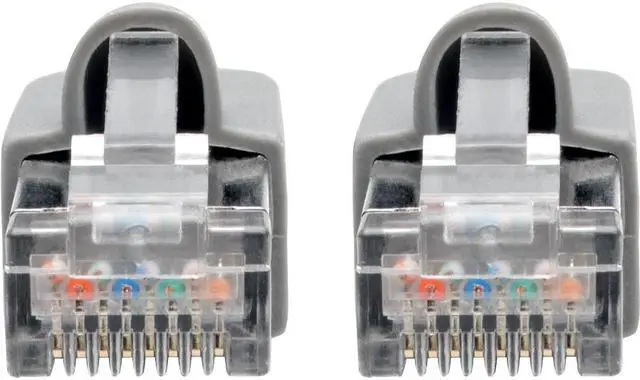 Alt view image 15 of 20 - Tripp Lite N262-010-GY Cat6A 10G-Certified Snagless Shielded Stp Network Patch Cable (Rj45 M/M) , Poe, Gray, 10 Ft. - Patch Cable (Dte) - Rj-45 (M) To Rj-45 (M) - 10 Ft - Stp - Cat 6A - Ieee 802.3Af