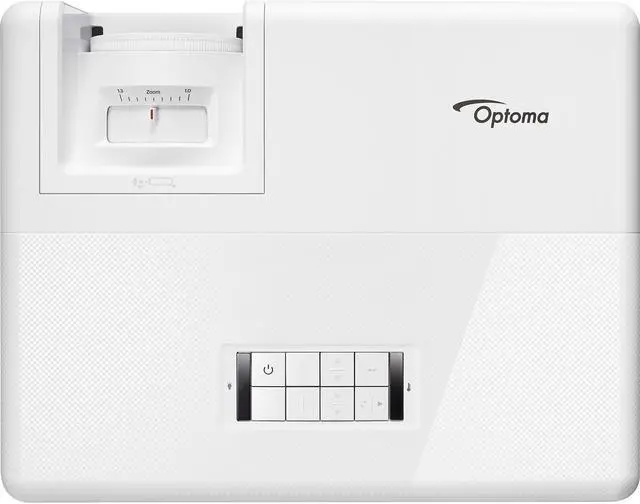 Alt view image 5 of 14 - Optoma ZH403 3D Ready DLP Projector - 16:9 - White