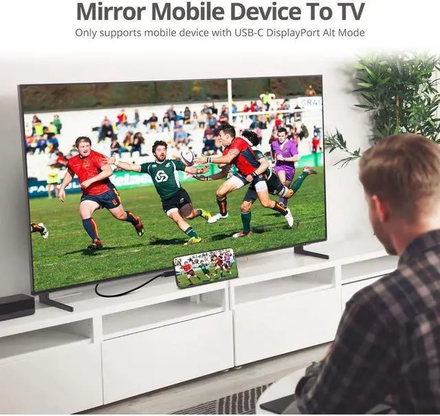 Alt view image 3 of 5 - Siig Usb-C To 4K60hz Hdr Hdmi 2.0 Active Cable - 2M