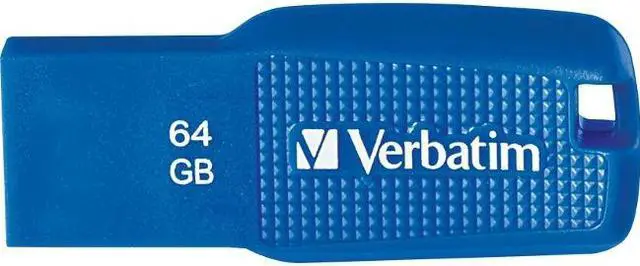 Alt view image 3 of 12 - VERBATIM CORPORATION 70879 VERBATIM 64GB ERGO USB 3.0 BLUE