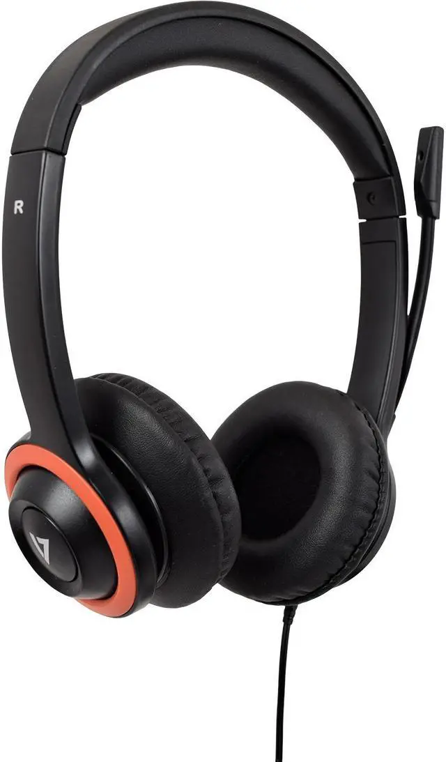 Alt view image 2 of 8 - V7 Safesound Education Headset with Microphone HA530E