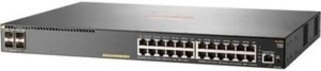 Alt view image 10 of 15 - Aruba 2930F 24G PoE+ 4SFP+ Managed L3 Switch - 24 PoE+ Ethernet Ports & 4 1/10 Gigabit SFP+ Uplink Ports - JL255A#ABA