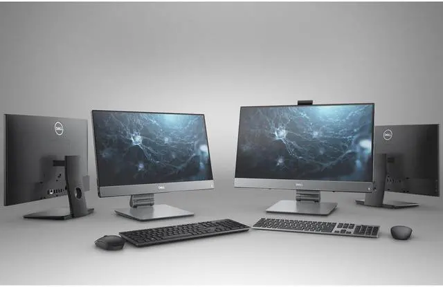 Alt view image 8 of 14 - DELL All-in-One Computer OptiPlex 7480 KG9GM Intel Core i7-10700 8GB DDR4 256GB PCIe SSD 23.8" Windows 10 Pro 64-bit