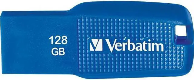 Alt view image 3 of 13 - VERBATIM CORPORATION 70880 VERBATIM 128GB ERGO USB 3.0 BLU