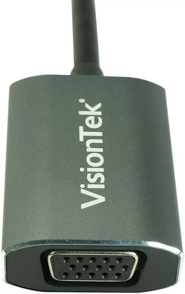 Alt view image 10 of 13 - VisionTek 900917 Mini DisplayPort to VGA Active Adapter (M/F)