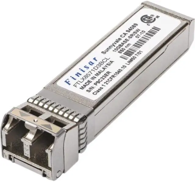 Alt view image 4 of 10 - Finisar FTLX8574D3BCL 850Nm Vcsel, Pin, 10Gbase-Sr/Sw, 1200-Mx-Snl-I, 10.5 Gb/S Multi-Rate Transceive