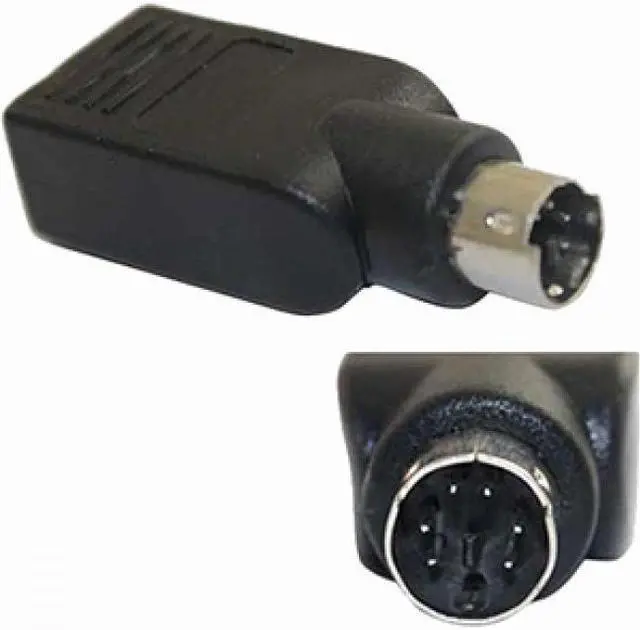 Alt view image 5 of 7 - 4XEM 6-Pin PS/2 Male To USB Female Keyboard Adapter