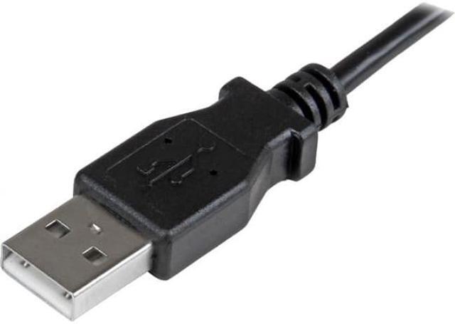 Alt view image 4 of 8 - StarTech 1m 3 ft Right Angle Micro-USB Charge-and-Sync Cable M/M - USB 2.0 A USBAUB1MRA