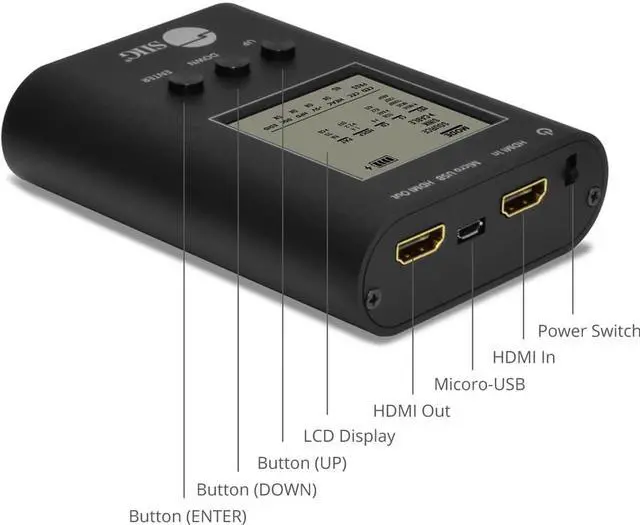 Alt view image 5 of 10 - SIIG HDMI 2.0 4K HDR Installation Gear CEH23P11S1