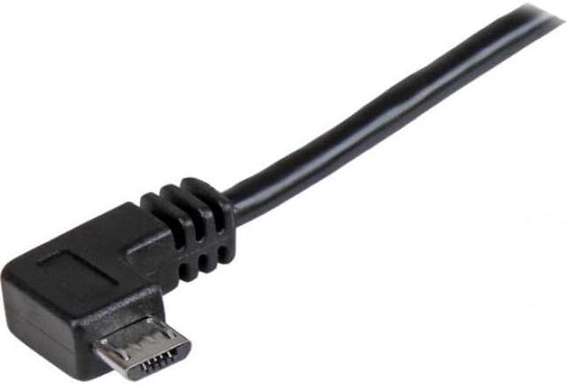 Alt view image 5 of 8 - StarTech 1m 3 ft Right Angle Micro-USB Charge-and-Sync Cable M/M - USB 2.0 A USBAUB1MRA