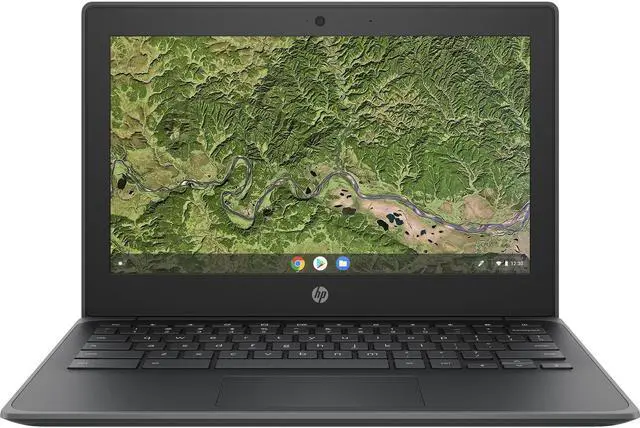 Alt view image 2 of 8 - HP Chromebook 11A G8 EE Chromebook AMD A4-9120C 4GB Memory 16 GB eMMC SSD 11.6" Non-Touch Screen Chrome OS 2D605UT#ABA