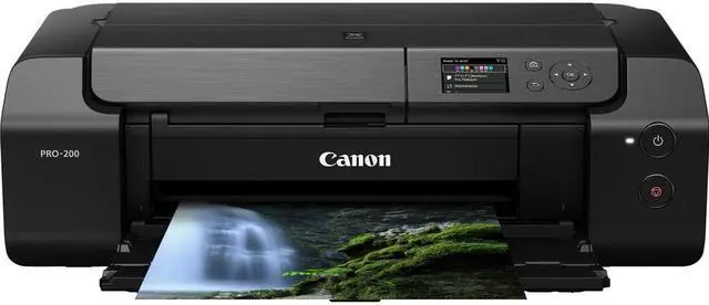 Alt view image 8 of 20 - Canon PIXMA PRO-200 Wireless Professional Inkjet Photo Printer
