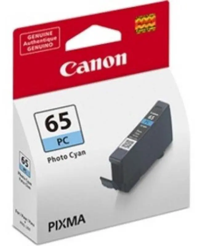 Alt view image 4 of 15 - Canon CLI-65 Photo Cyan Ink Tank for PIXMA Pro-200 Printer #4220C002