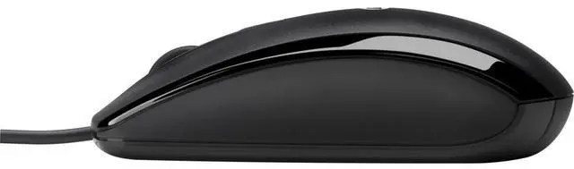 Alt view image 4 of 12 - HP X500 Wired Mouse - Optical - Cable - USB - Scroll Wheel - 3 Button(s) - Symmetrical