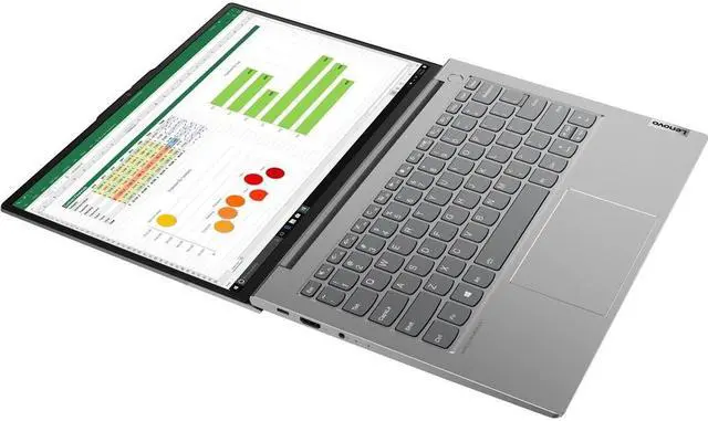 Alt view image 7 of 18 - Lenovo 13.3" ThinkBook 13s G2 ITL Notebook  QHD Intel Core i5 i5-1135G7 Quad-core (4 Core) 2.40 GHz  8GB RAM  256GB SSD Mineral Gray Model 20V9001RUS