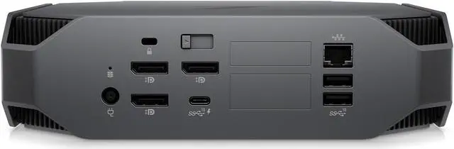 Alt view image 3 of 14 - HP Z2 Mini G5 Workstation - 1 x Core i5 i5-10500 - 16 GB RAM - 256 GB SSD - Mini PC - Windows 10 Pro 64-bit - Serial ATA/600 Controller - 0, 1 RAID Levels - Intel Optane Memory Ready - English Keyboar