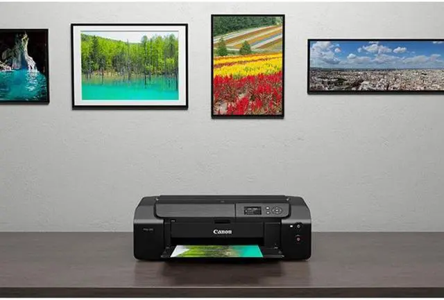 Alt view image 9 of 20 - Canon PIXMA PRO-200 Wireless Professional Inkjet Photo Printer