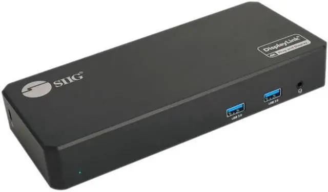 Main image of SIIG AC JUDK0J11S1 Universal Hybrid Triple 4K Video Docking Station w PD30