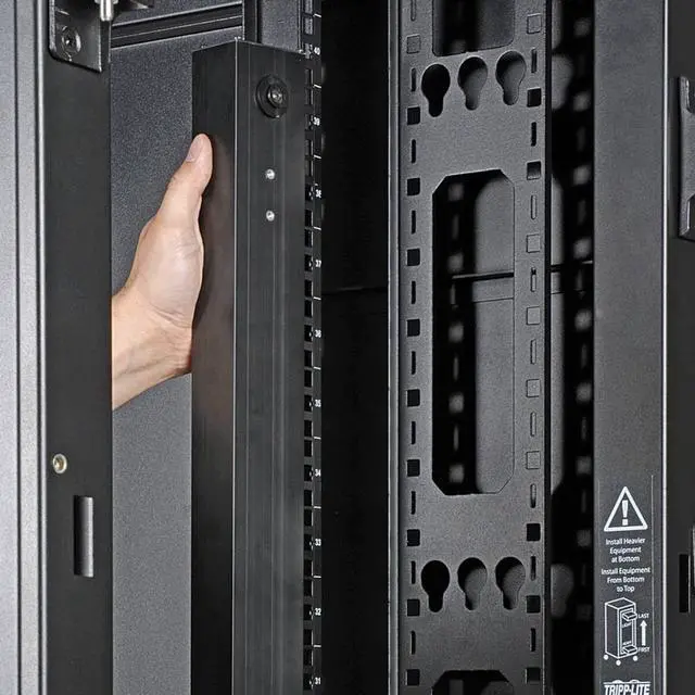 Alt view image 7 of 16 - Tripp Lite PDU Basic 24 5-15/20R L5-30P 2.9kW 120V 10ft Cord 63.75in 0U PDUV30