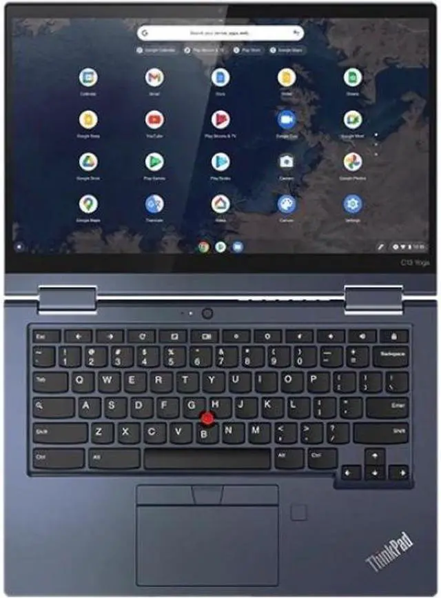 Alt view image 6 of 20 - Lenovo ThinkPad C13 Yoga Gen 1 20UX000MUS Chromebook AMD Ryzen 5 3000 Series 3500C (2.10 GHz) 8 GB Memory 128 GB PCIe SSD 13.3" FHD IPS Touchscreen 1920 x 1080 Chrome OS
