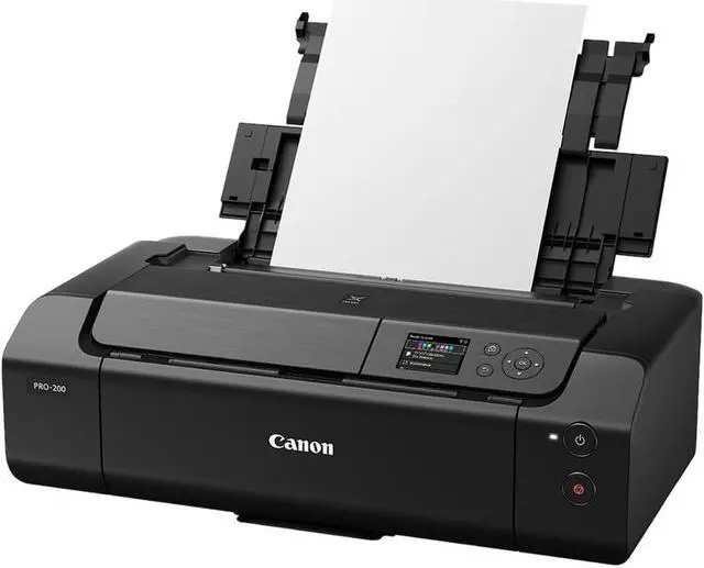 Alt view image 11 of 20 - Canon PIXMA PRO-200 Wireless Professional Inkjet Photo Printer